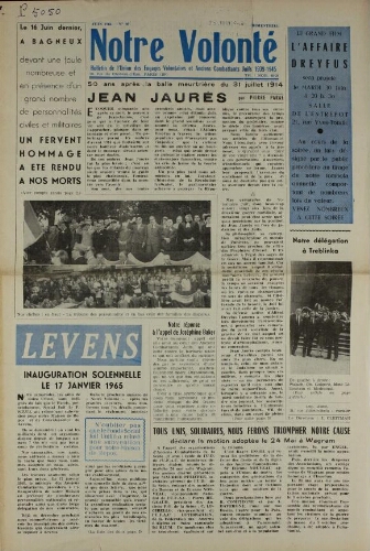 Notre Volonté  N°098 (juin 1964)