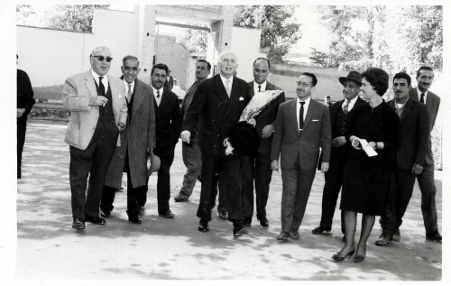 Visite de l’Amiral Louis Kahn à l’école