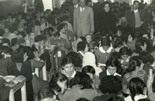 La cantine à la grande école