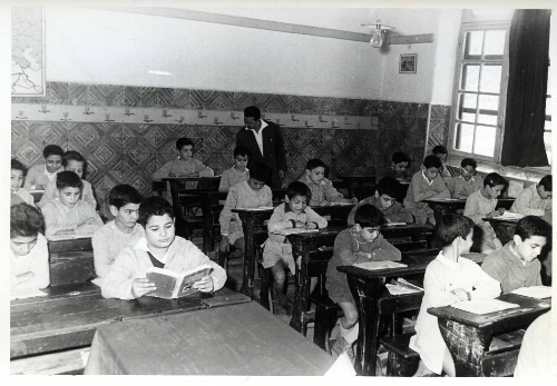 Une classe de l'Ecole Hafsia