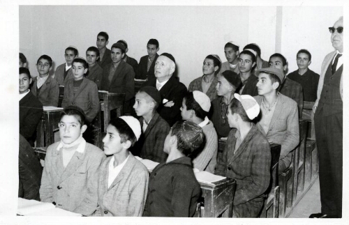 Visite de l’Amiral Louis Kahn à l’école