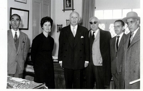 Visite de l’Amiral Louis Kahn à l’école