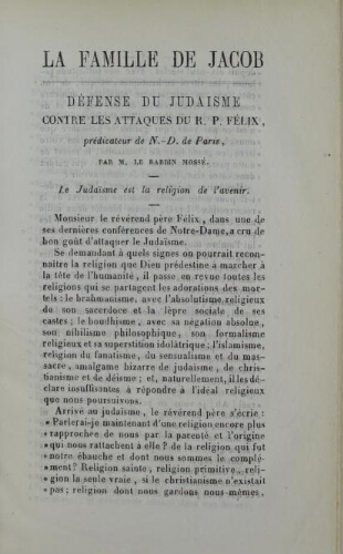 La Famille de Jacob  Vol.09 F°08 (1867-1868)