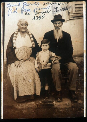 Grands parents de Donna Juda et son frère Jeanno