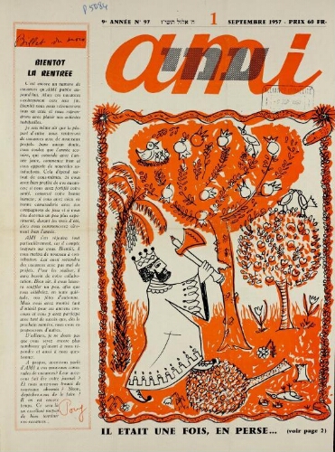 Ami : Mensuel pour la Jeunesse. Vol.09 N°97 (01 sept. 1957)