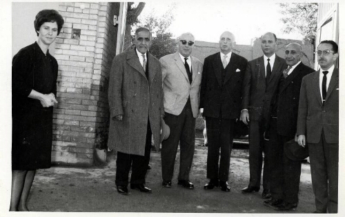 Visite de l’Amiral Louis Kahn à l’école