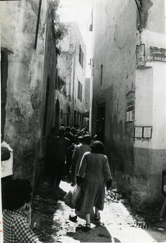 Une rue typiquement juive de la Hara